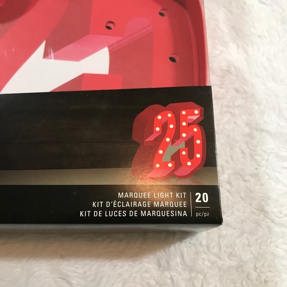 NEW HEIDI SWAPP 25 Marquee light up diy red xmas - Picture 3 of 10